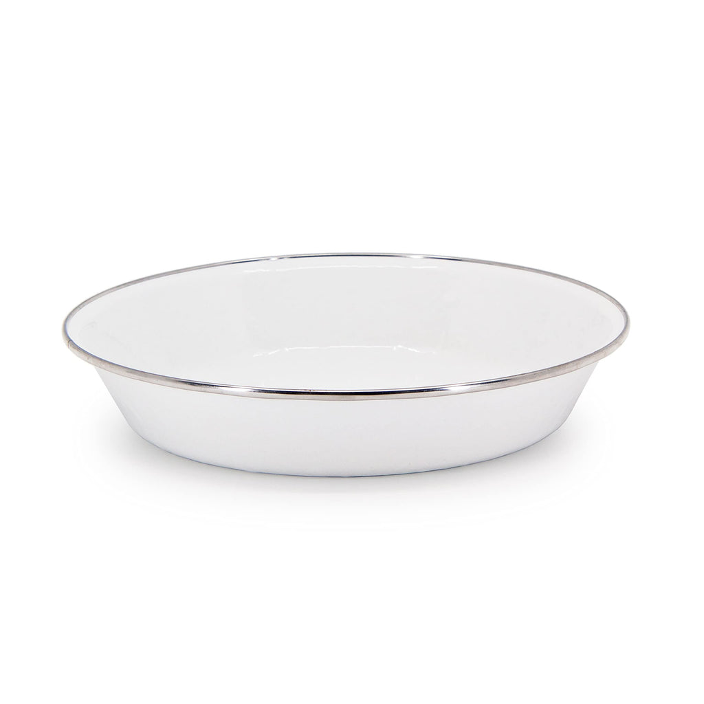 Golden Rabbit Enamelware 10" Pie Plate