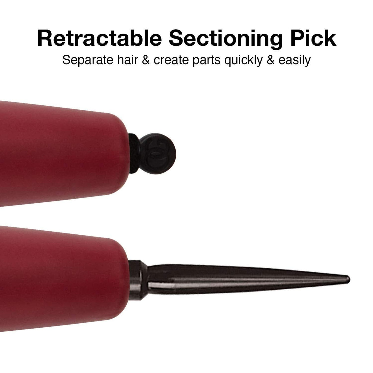 Olivia Garden HeatPro Ceramic + Ion Hair Brush 1/2" HP-12