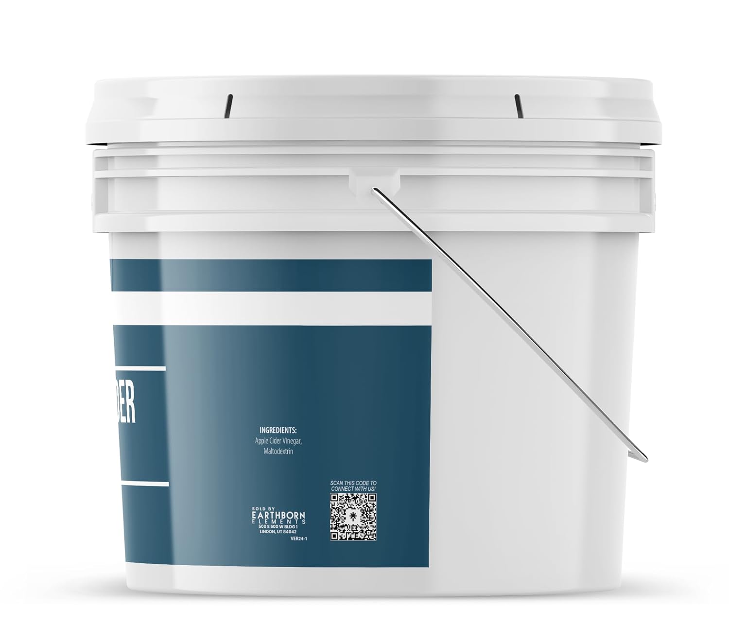 Earthborn Elements Apple Cider Vinegar Powder – 1 Gallon Bucket