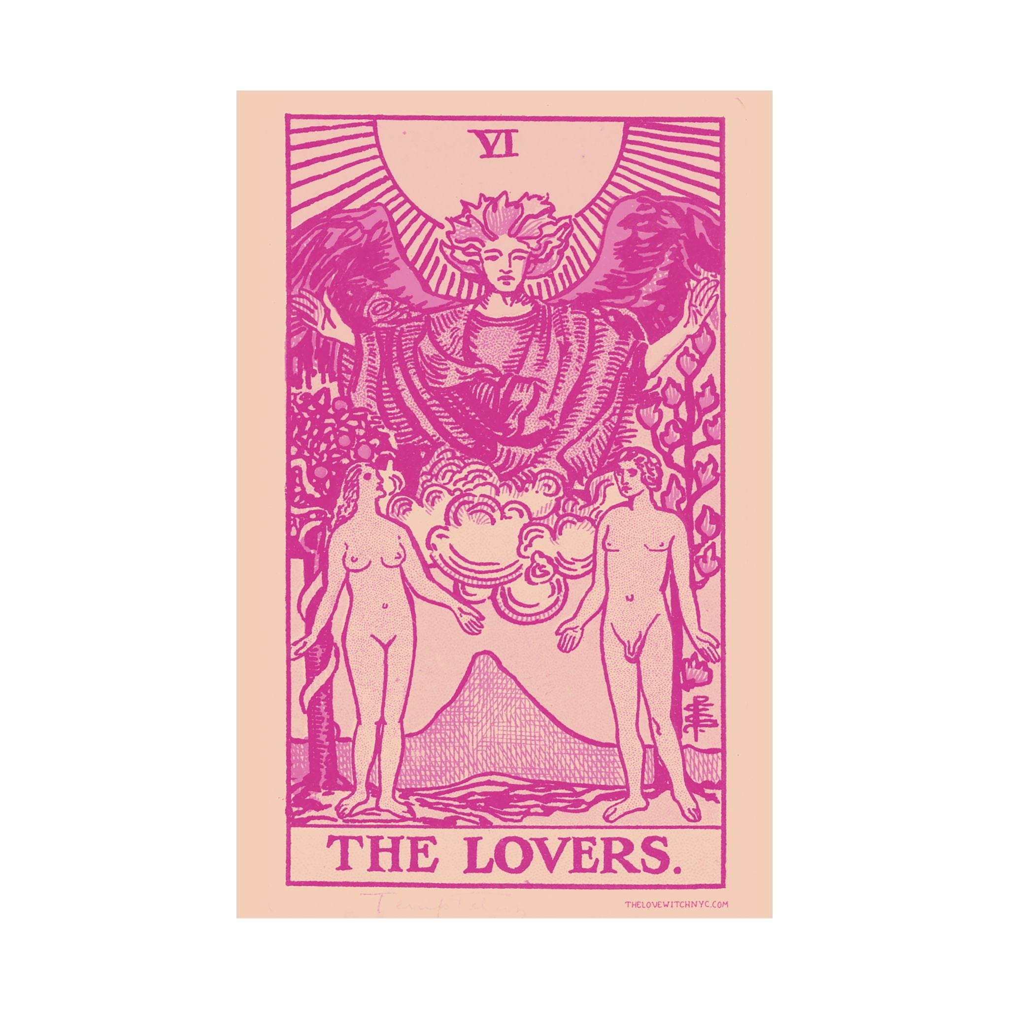 The Lovers Tarot Card Poster by The Love Witch