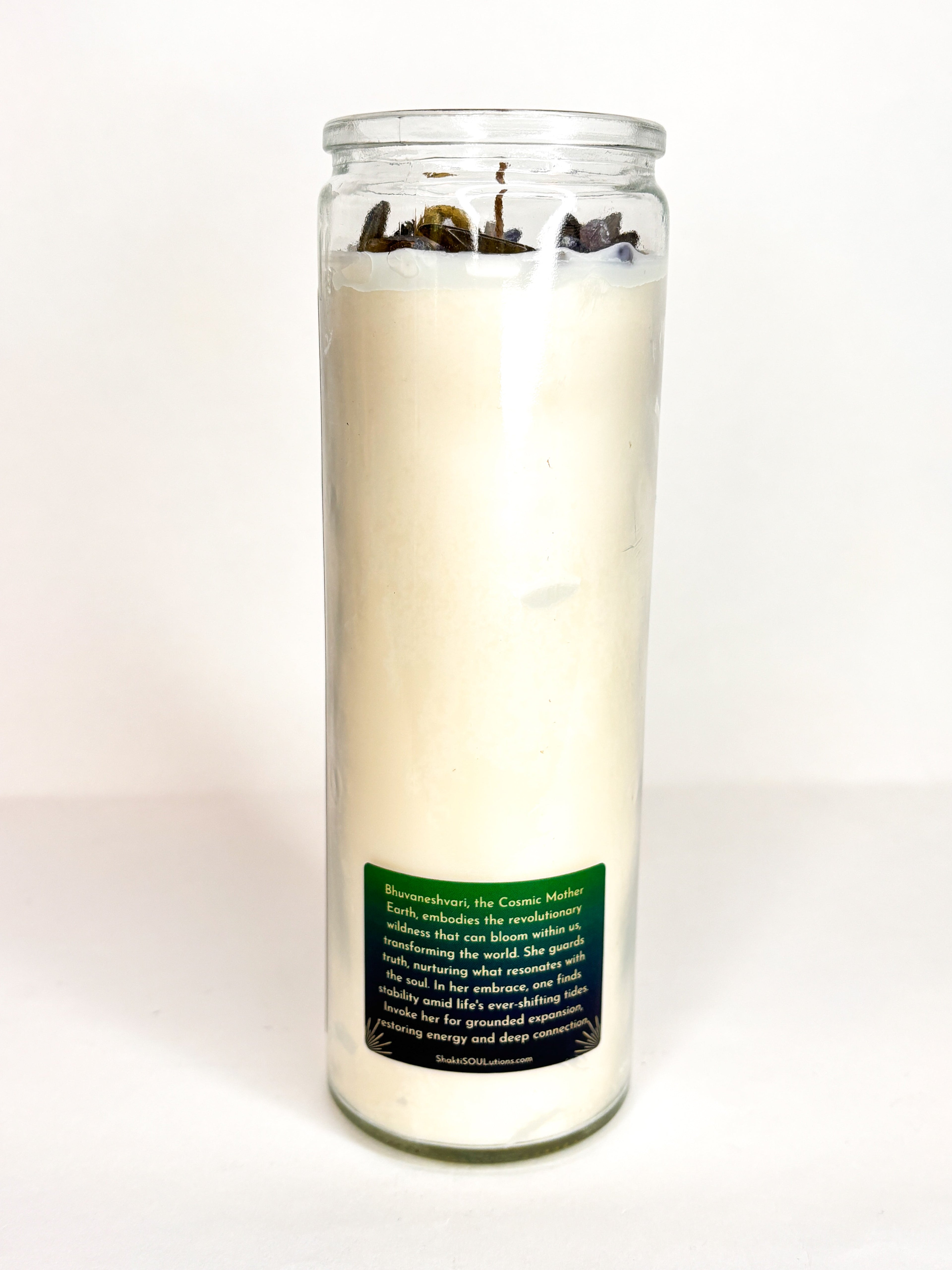 Bhuvaneshvari Crystal Altar Candle