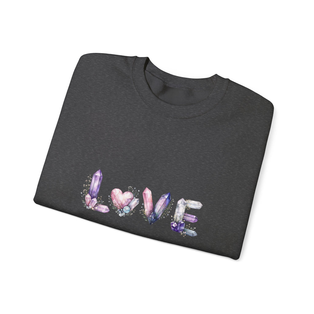 LOVE Crystal Letter Design