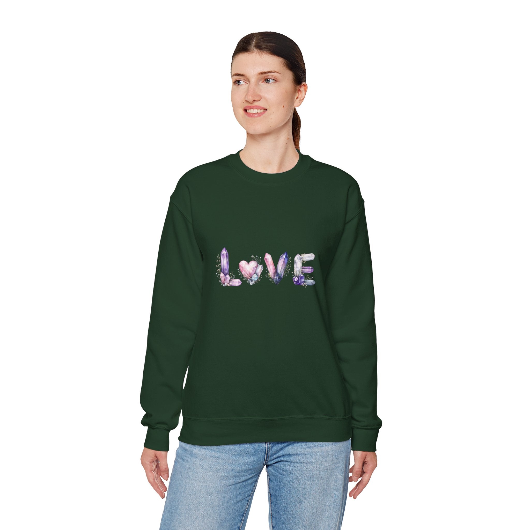 LOVE Crystal Letter Design