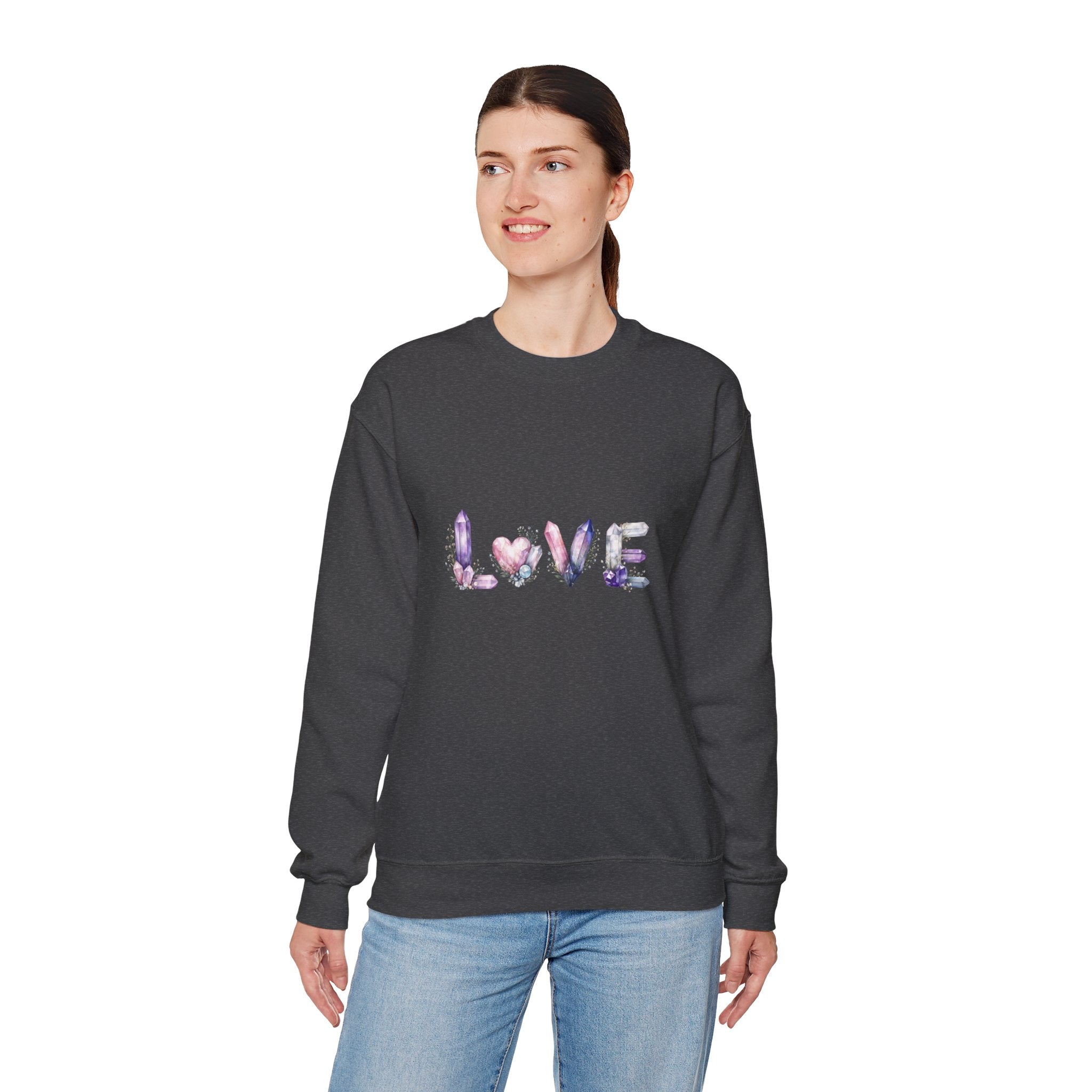 LOVE Crystal Letter Design