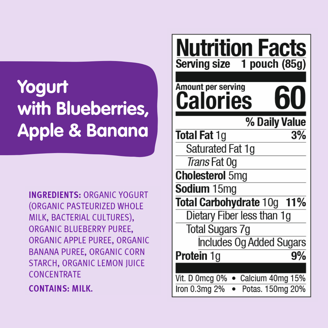 Holle Yogurt Pouches Variety Bundle
