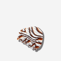 AGATE HAIR CLAW - BROWN