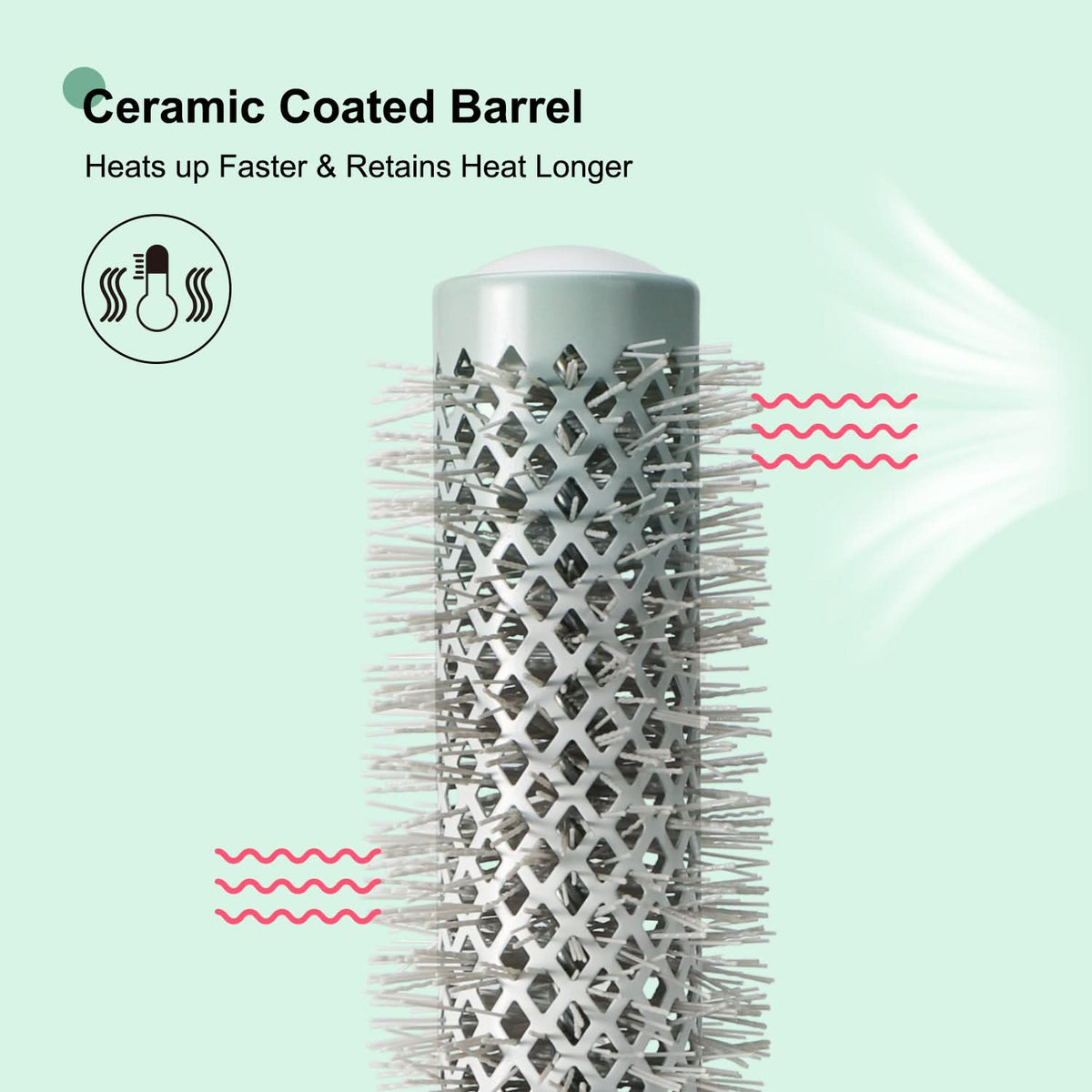 Eagle Fortress Professional Round Hair Brush 2.09 in