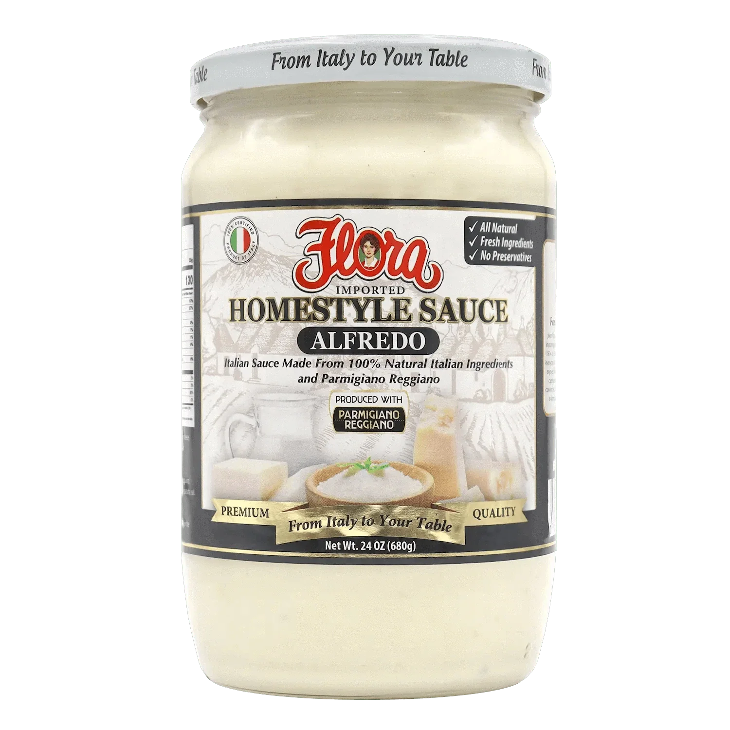 Homestyle Alfredo Sauce - 24 oz