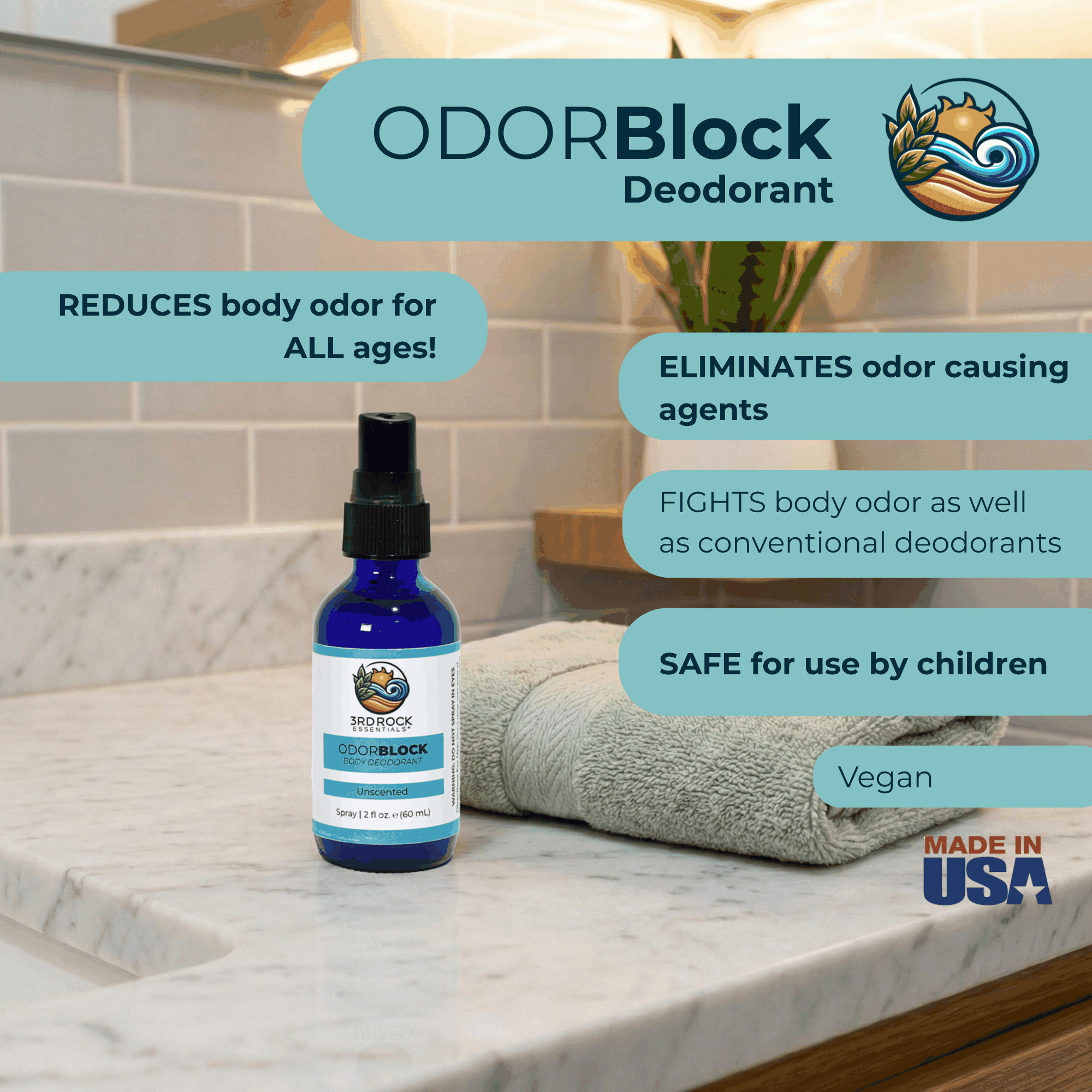 ODORBlock™ Body Deodorant