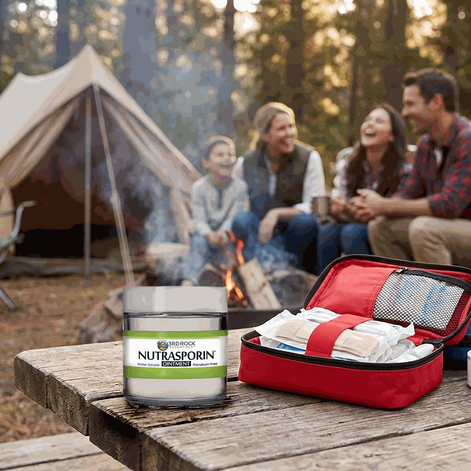 Nutrasporin® All Natural First Aid Ointment - Silver Gel 3 oz Jar