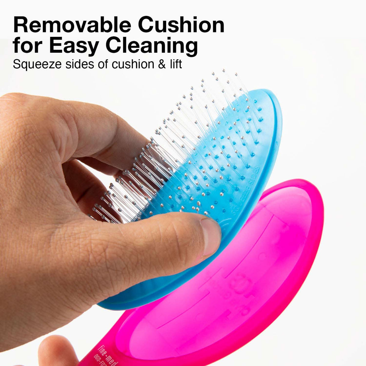 Olivia Garden OG Detangler Brush OGD-M03 (Medium-Thick - Pink)