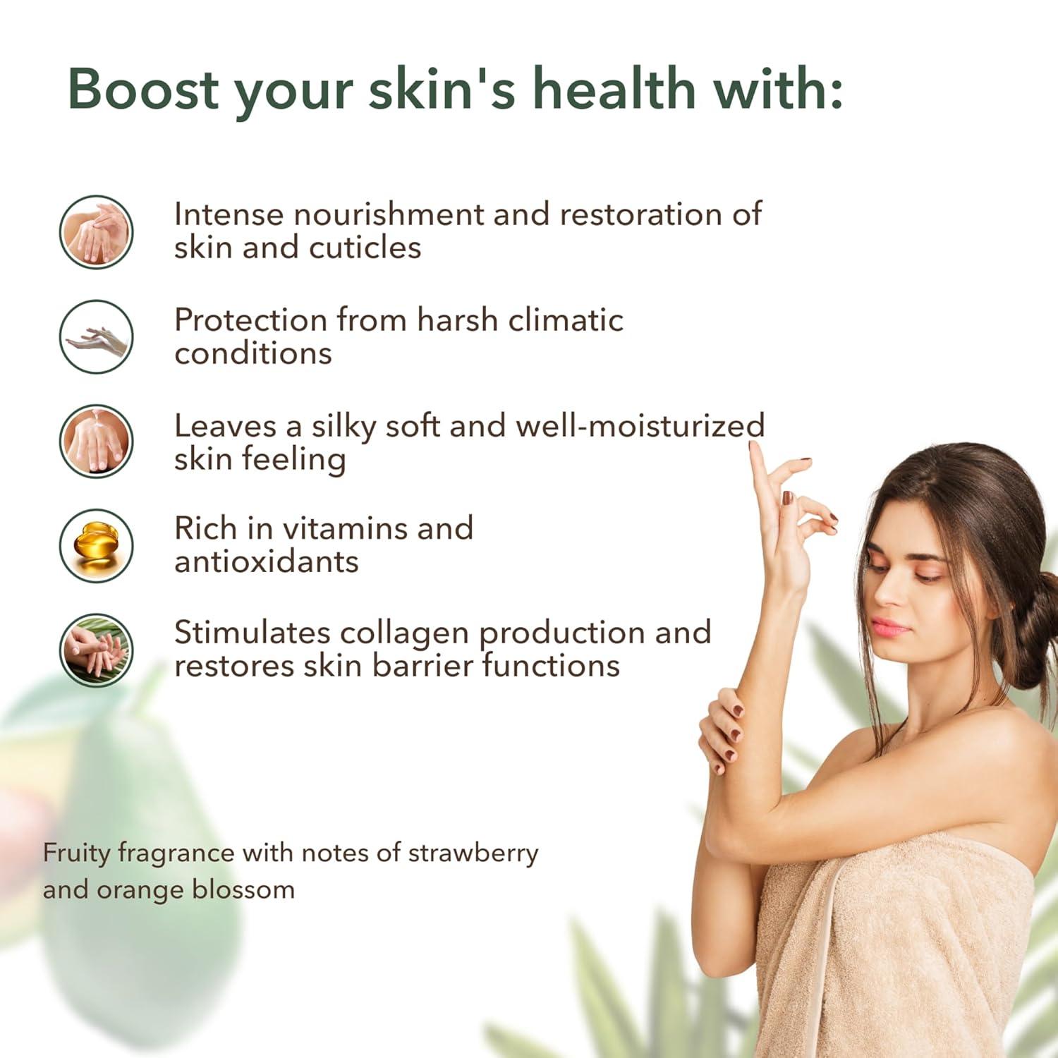 Hand Cream Deep Nutrition Organic Avocado