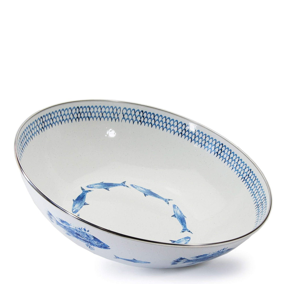 Golden Rabbit Enamelware Catering Bowl