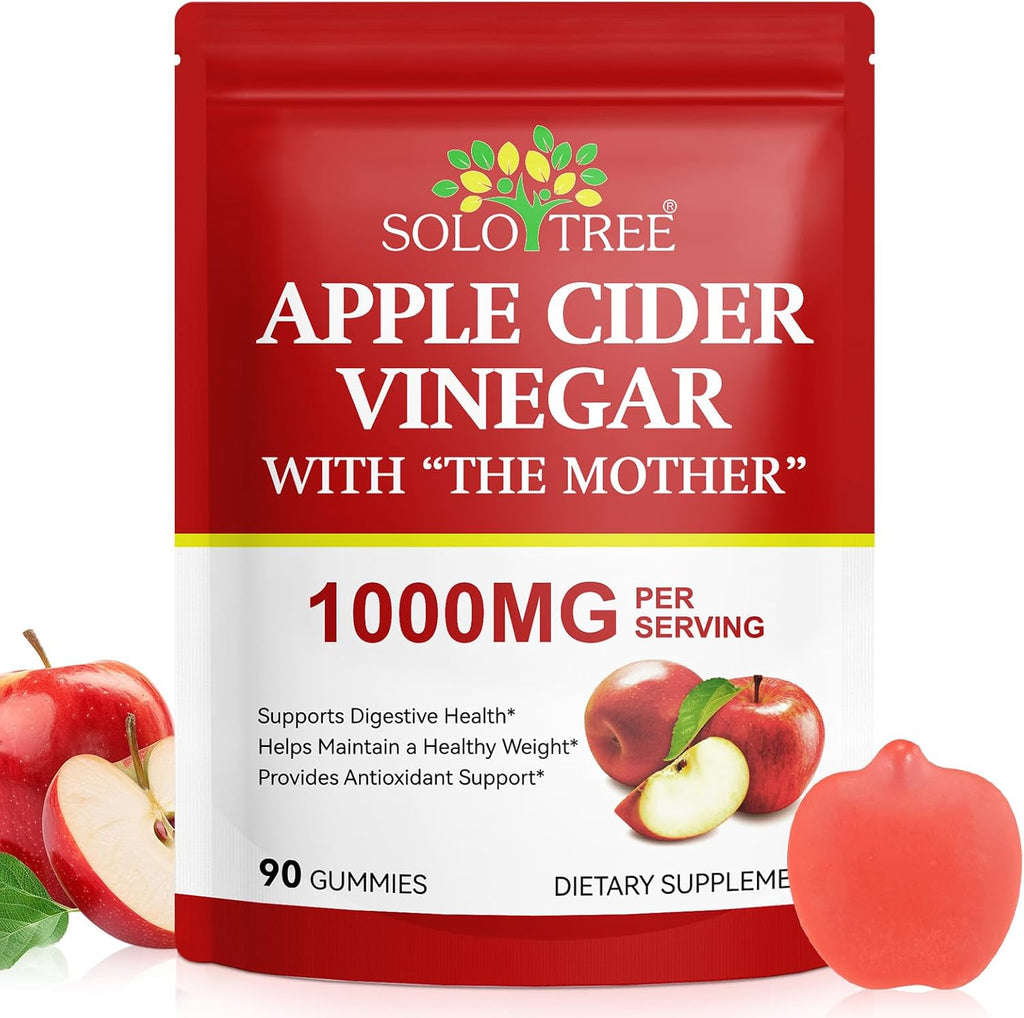Nifeishi Apple Cider Vinegar Gummies with the Mother – 1,000 mg, 90 Count