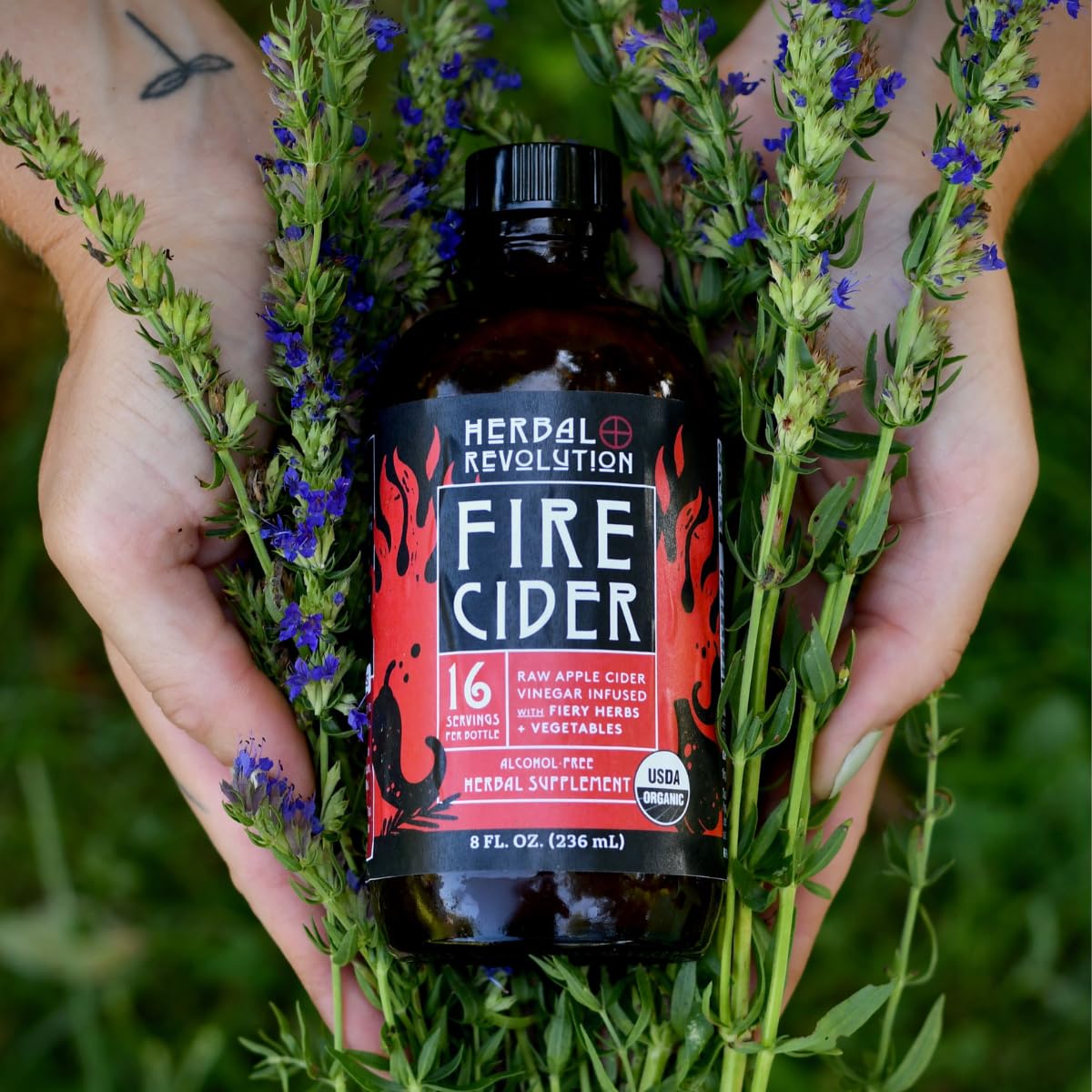 Herbal Revolution Organic Fire Cider With The Mother