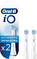 Oral-B iO Ultimate Clean Replacement Brush Heads, White, 4-Pack