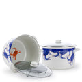 Golden Rabbit Enamelware 18 qt Stock Pot