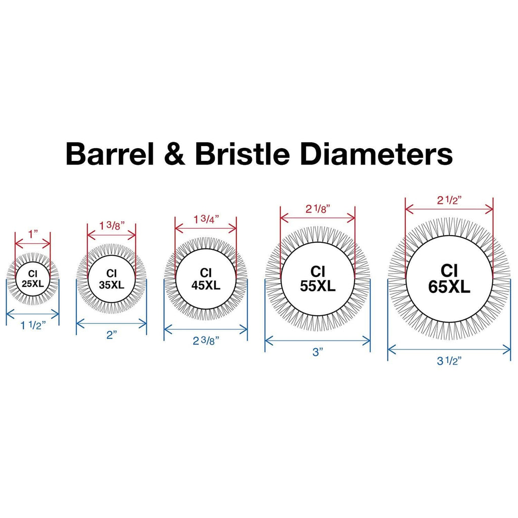 Olivia Garden Ceramic + Ion Speed XL Extra-Long Barrel Collection CIXL-65 (3 1/2")