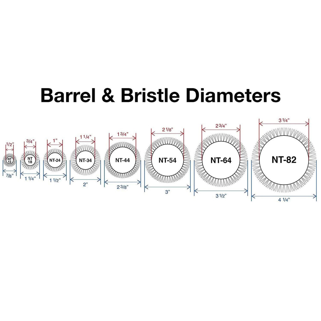 Olivia Garden NanoThermic Ceramic + Ion Round Thermal - NT-54 (2 1/8")