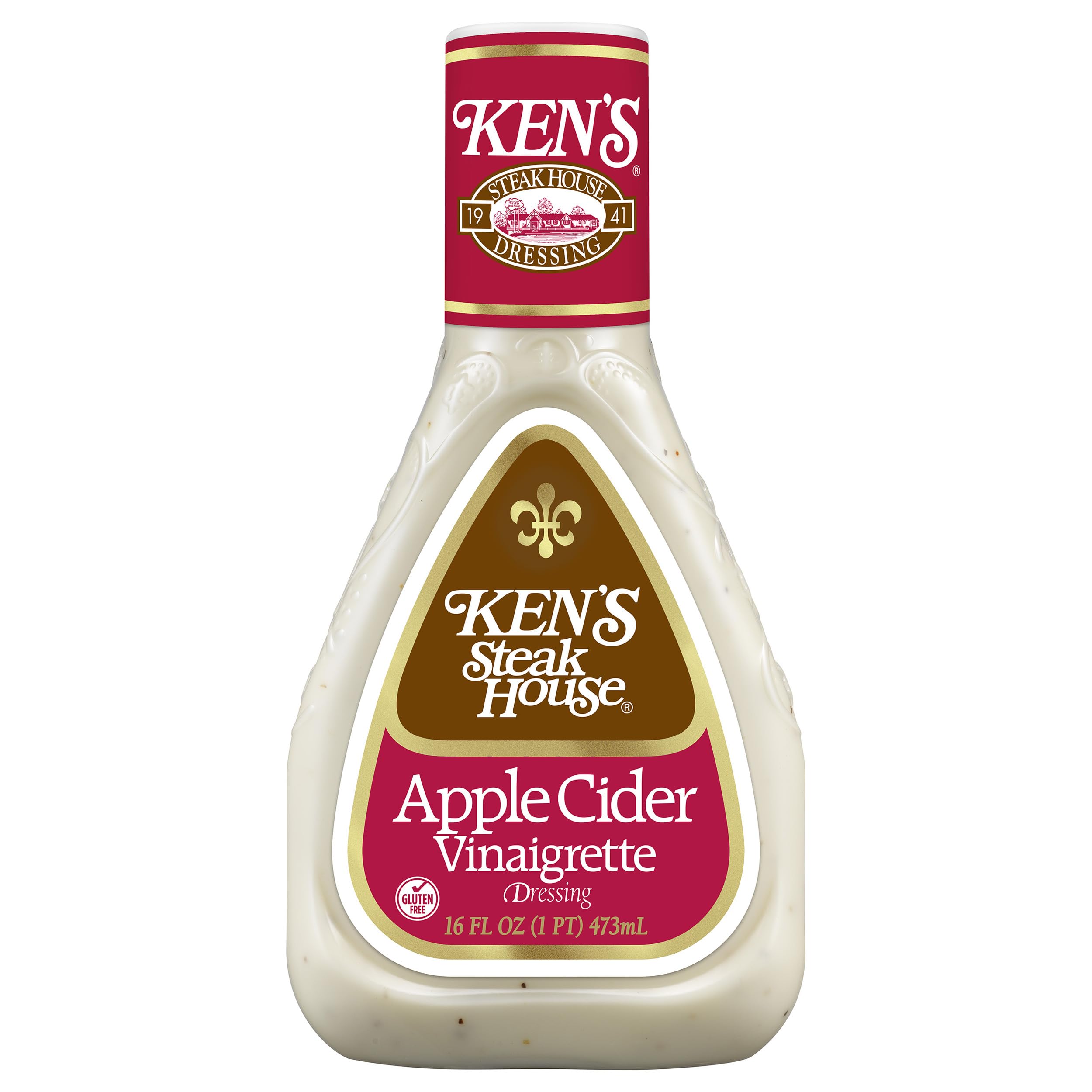 Ken’s Steak House Apple Cider Vinaigrette Dressing – 16 oz