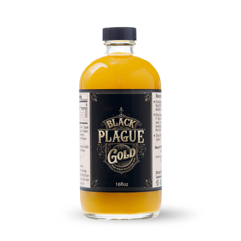 Black Plague Gold Fire Cider with the Mother – 16 oz