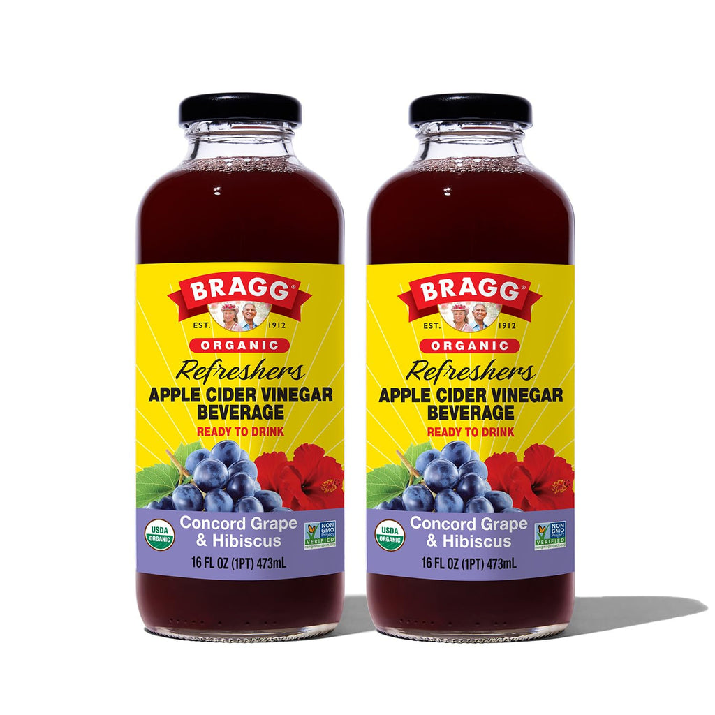 Bragg Apple Cider Vinegar Refreshers – 16 fl oz, 2-Pack