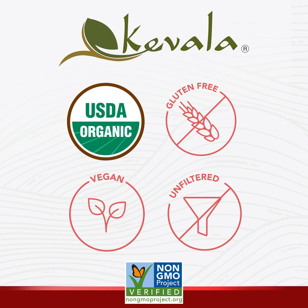 Kevala Organic Raw Apple Cider Vinegar with the Mother
