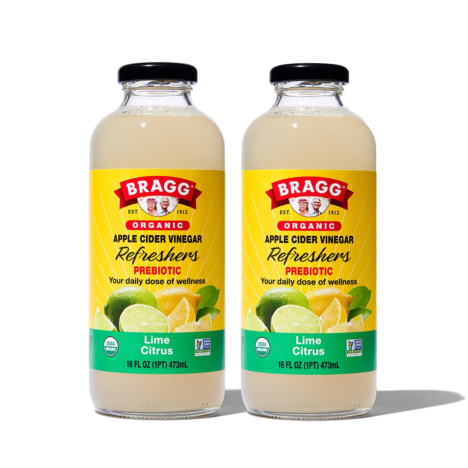 Bragg Apple Cider Vinegar Refreshers – 16 fl oz, 2-Pack