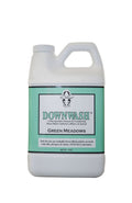 Le Blanc Green Meadows Downwash 64 oz specialty down laundry detergent cleaner for down-filled comforters, pillows, jackets and washable down items