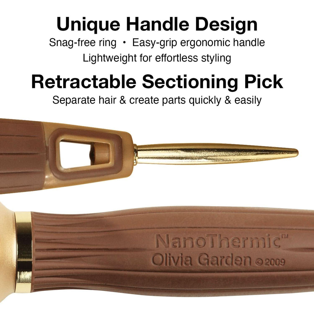 Olivia Garden NanoThermic Ceramic + Ion Flex Brush NT-FLEXCO