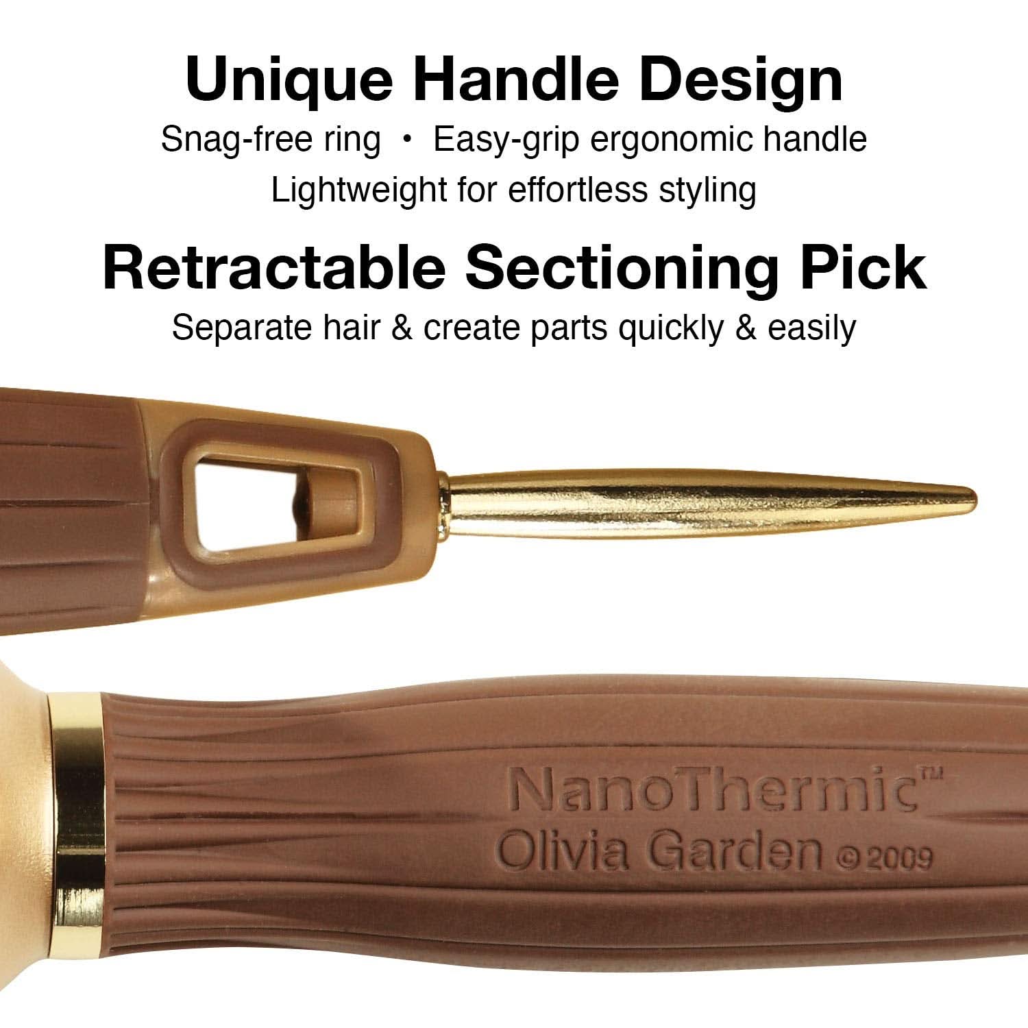 Olivia Garden NanoThermic Ceramic + Ion Flex Brush NT-FLEXCO