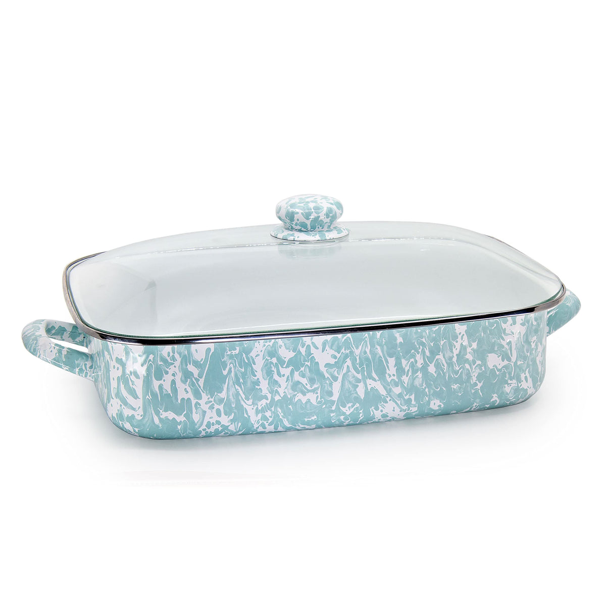 Golden Rabbit Enamelware 10.5qt Roasting Pan