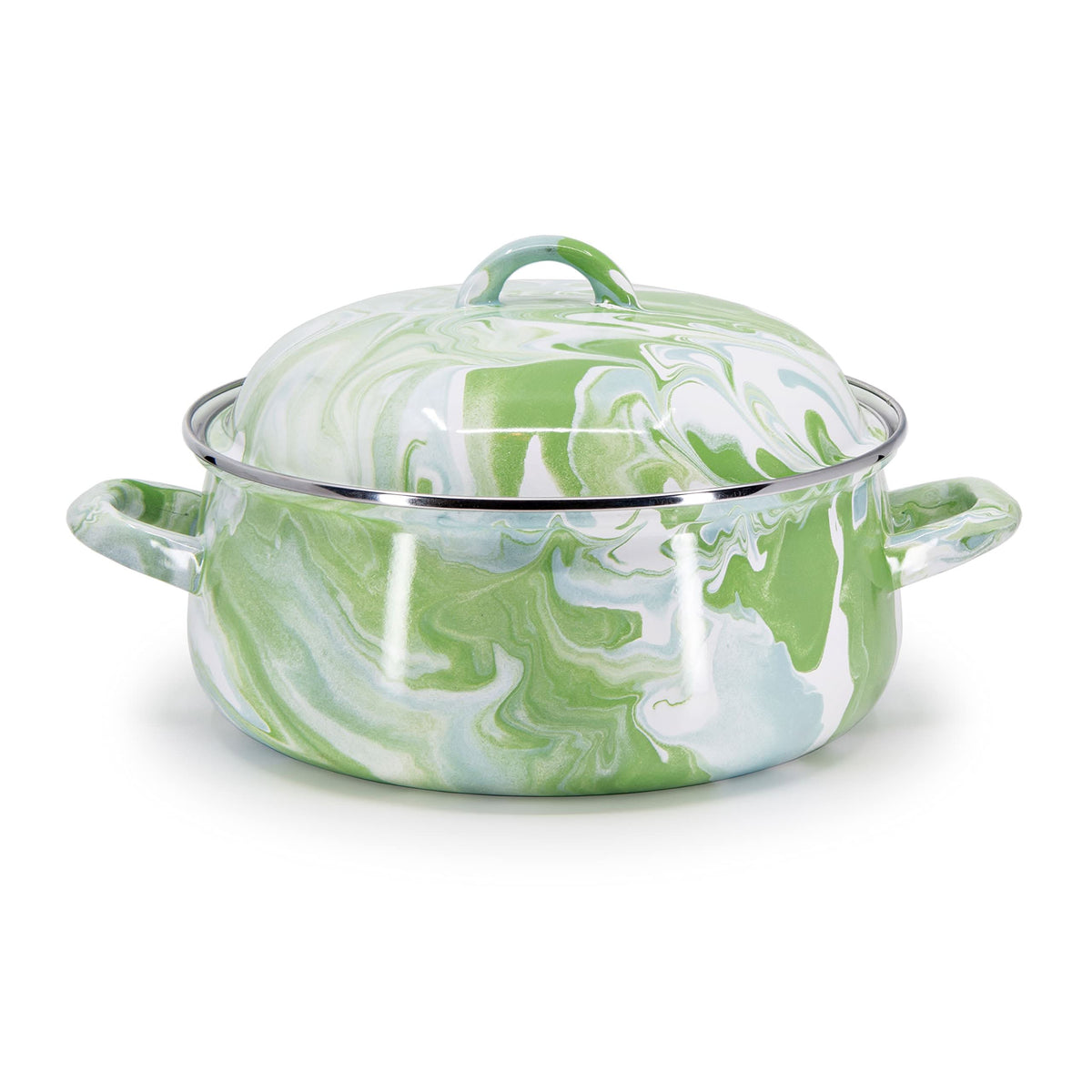 Golden Rabbit Enamelware 4 QUART Dutch Oven