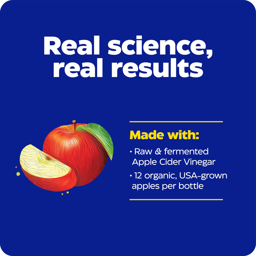 Enzymedica Apple Cider Vinegar Gummies with the Mother & Vitamin B12