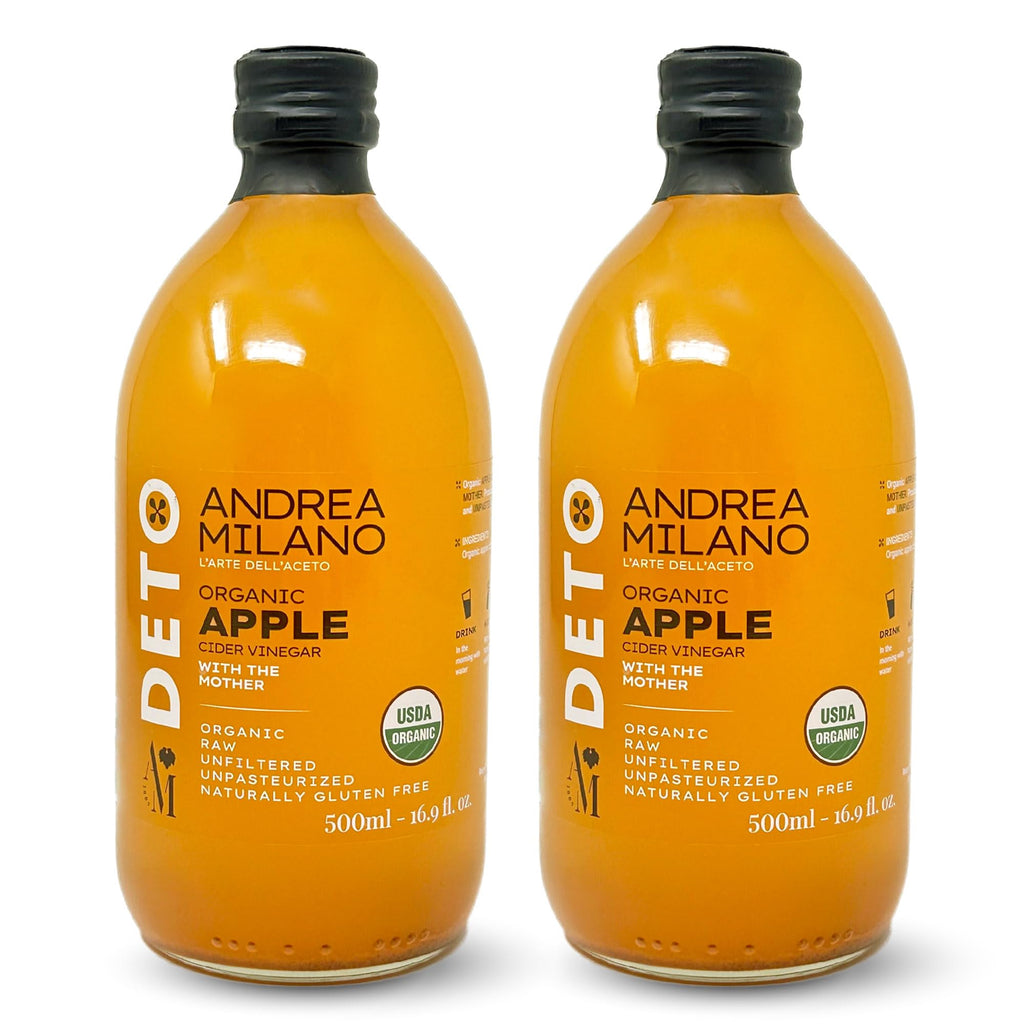 Andrea Milano Organic Apple Cider Vinegar with the Mother – 16.9 oz