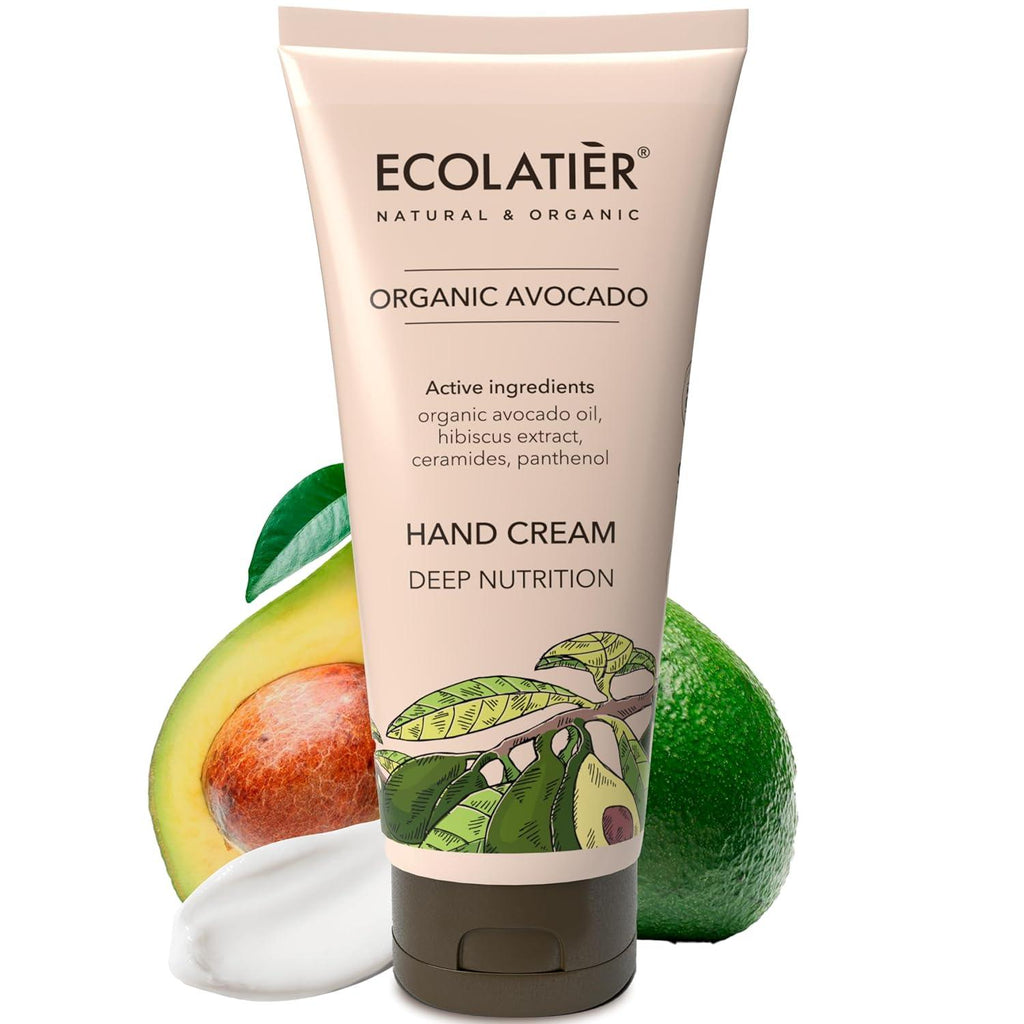 Hand Cream Deep Nutrition Organic Avocado
