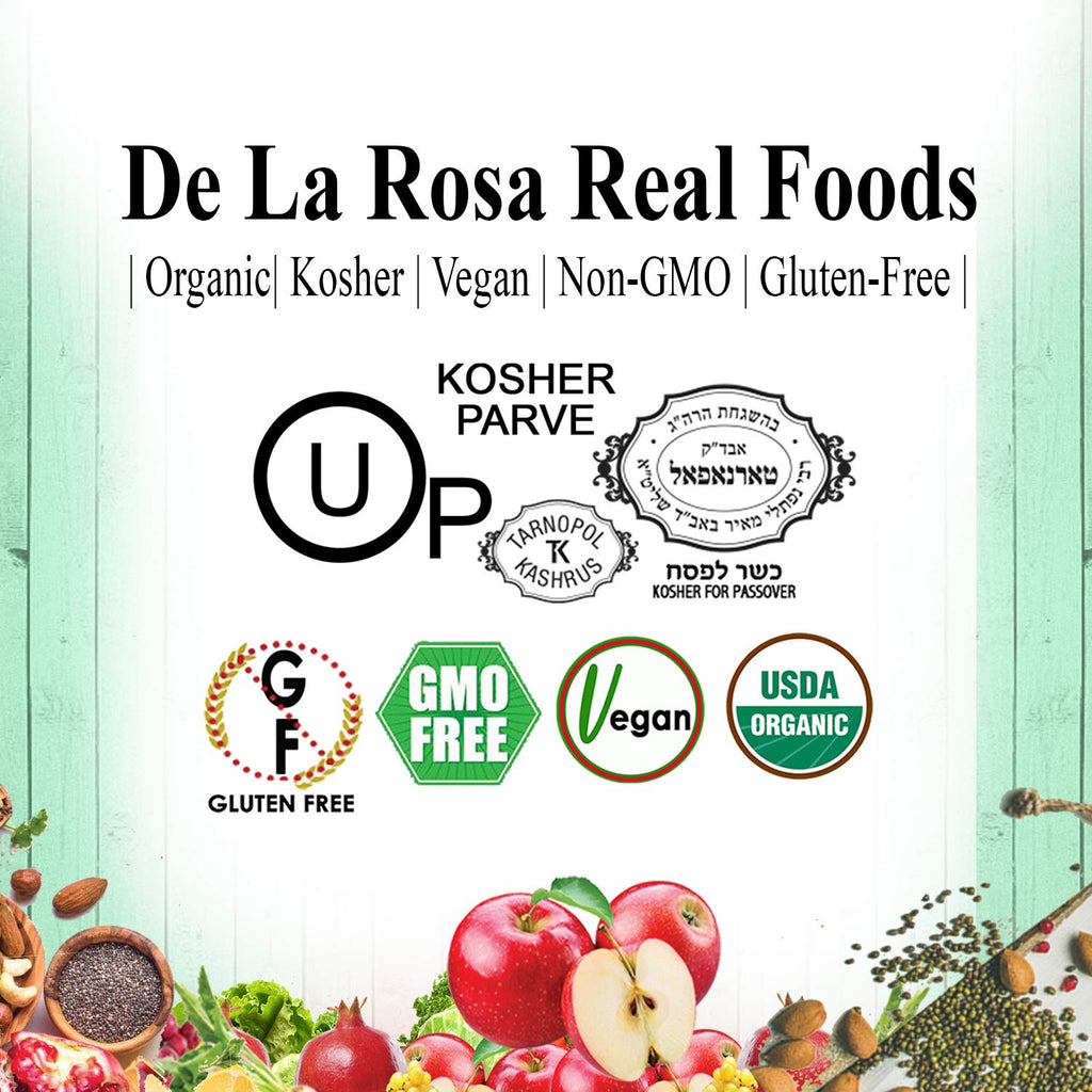 De La Rosa Organic Raw Apple Cider Vinegar with the Mother – 5 Liter