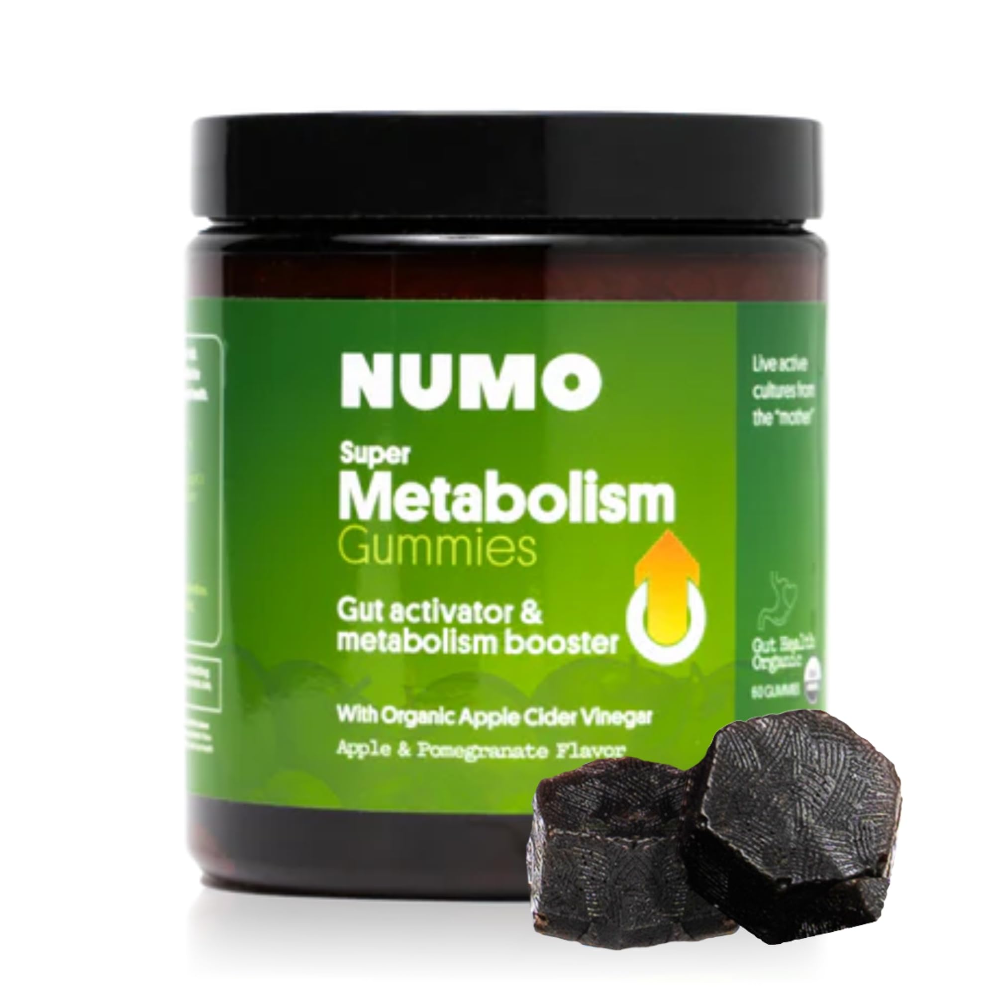 Numo Apple Cider Vinegar Gummies with the Mother & Probiotics