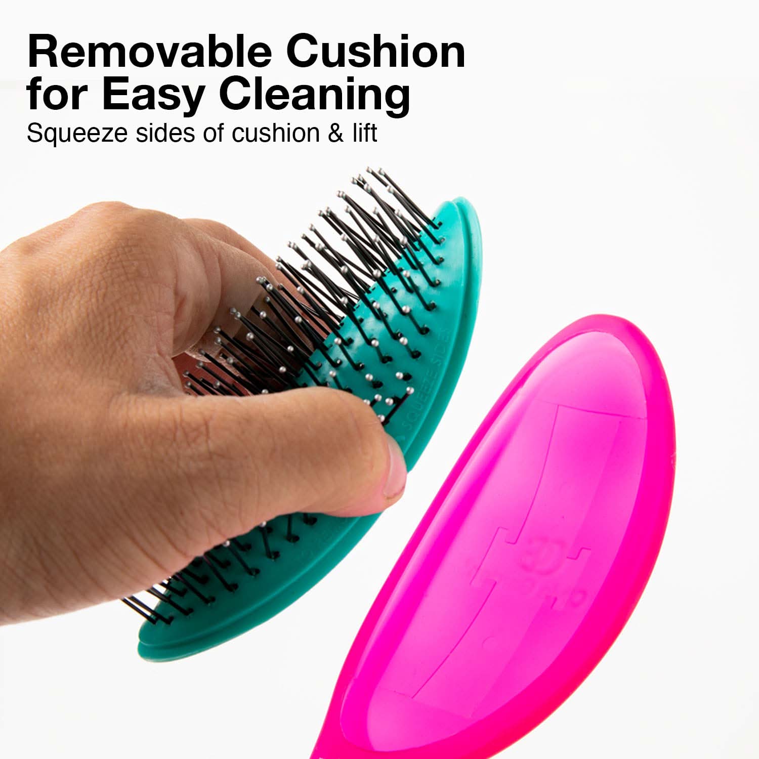 Olivia Garden Opal Detangler Brush Limited Edition Purple - OGD-GF1