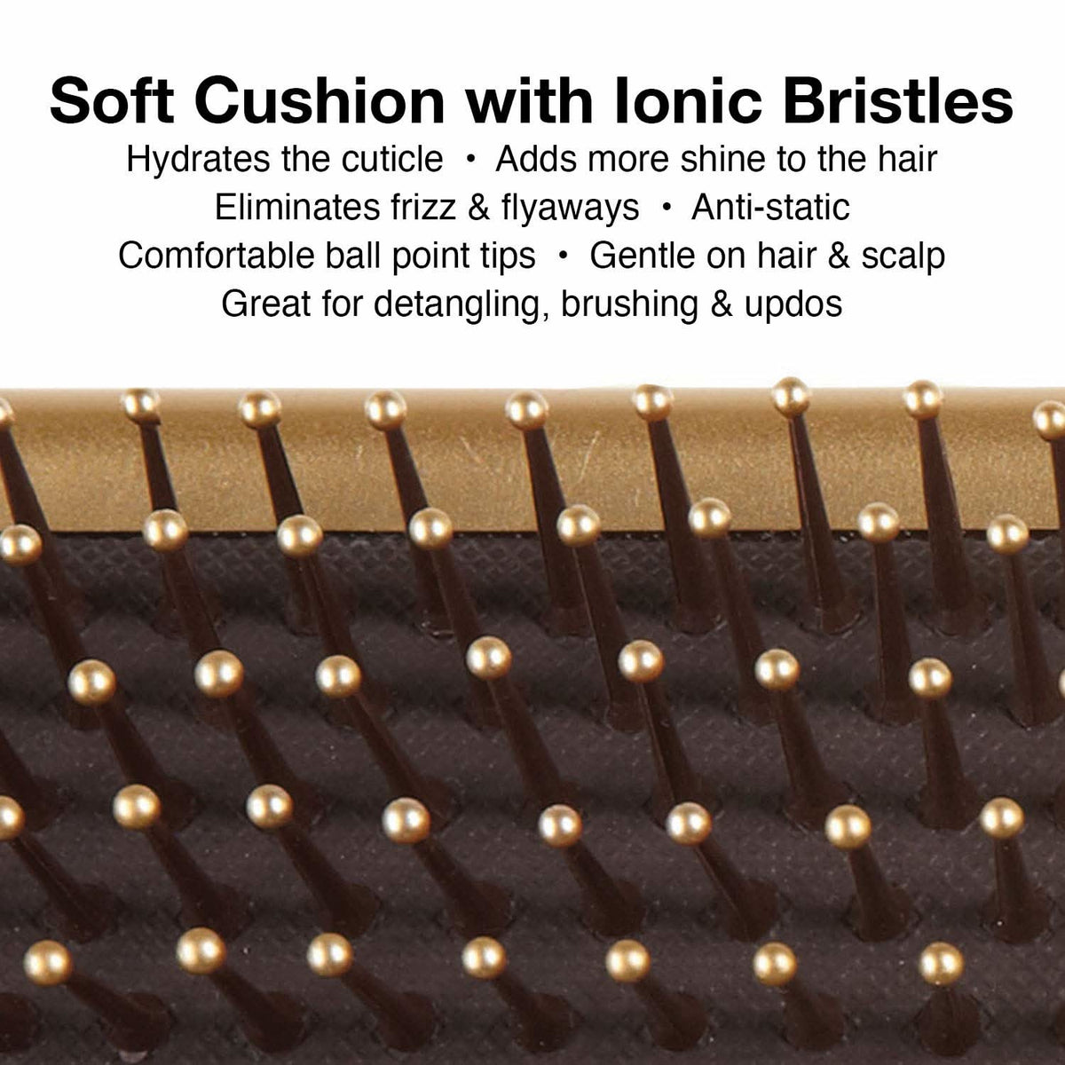 Olivia Garden NanoThermic Ceramic + Ion 9 Row Styling Brush NT-S9R