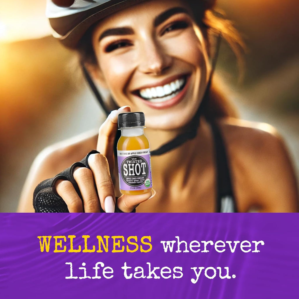 The Twisted Shot Organic Apple Cider Vinegar Wellness Shots
