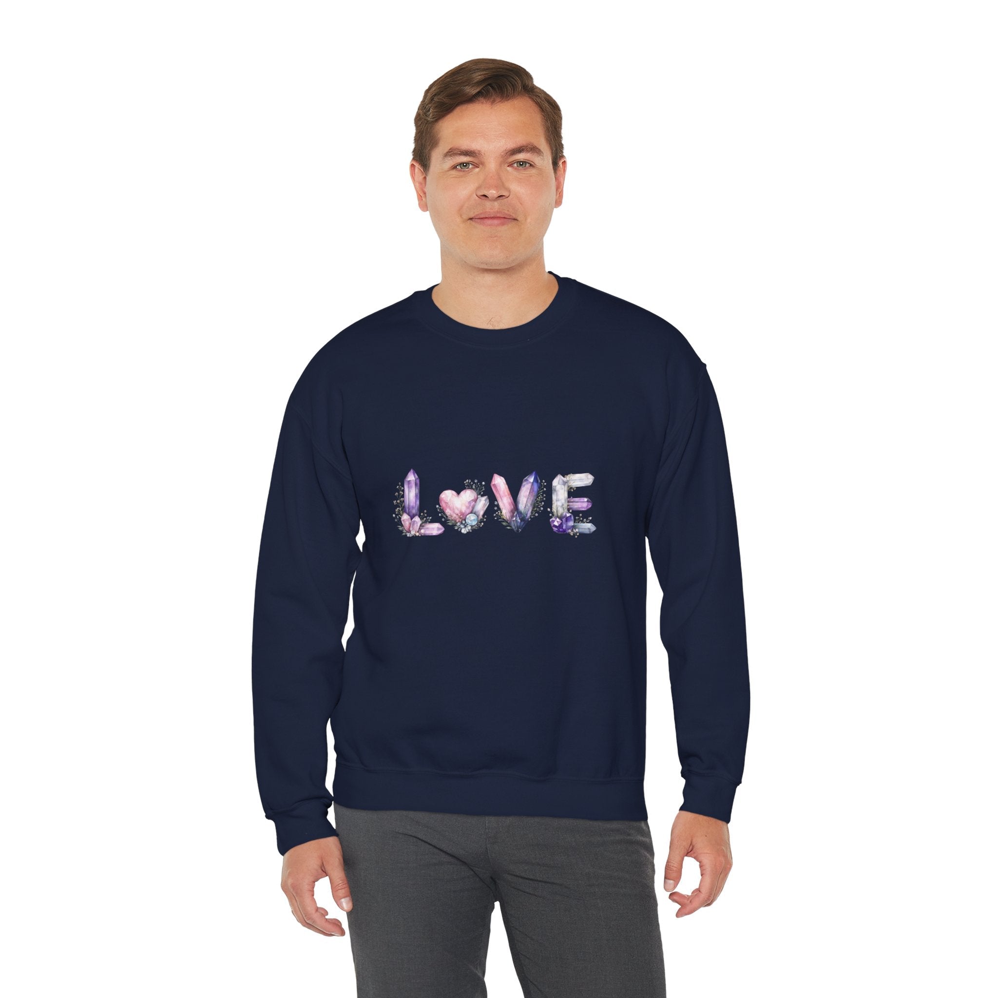 LOVE Crystal Letter Design