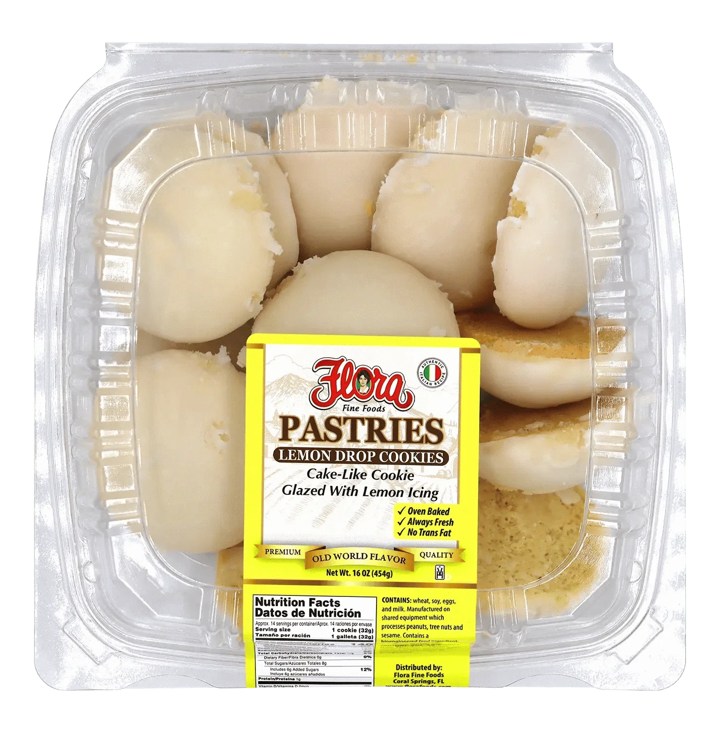 Cake-Like Cookies - Lemon Drop - 16 oz