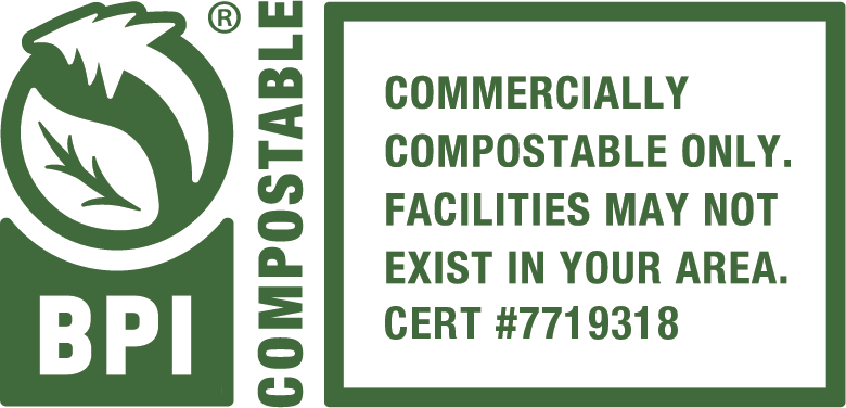 BioBag 6.5" x 3.5" Compostable Resealable Food Storage Bags, 1.8 mil (QTY 360 Bags), SKU 190424