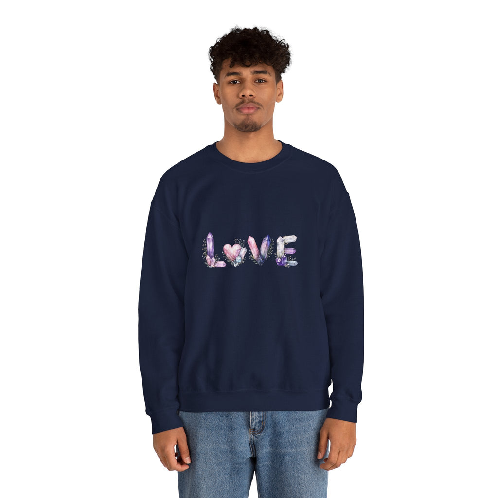 LOVE Crystal Letter Design