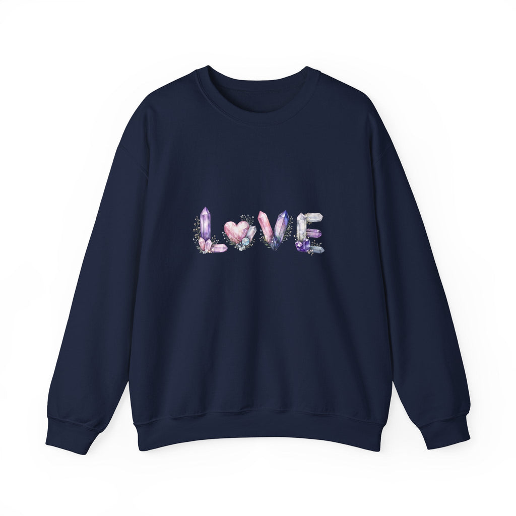 LOVE Crystal Letter Design