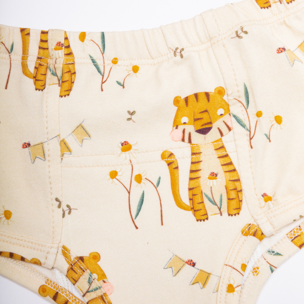 Mermaids-Organic Cotton Potty Training Underpants (6 Pack)