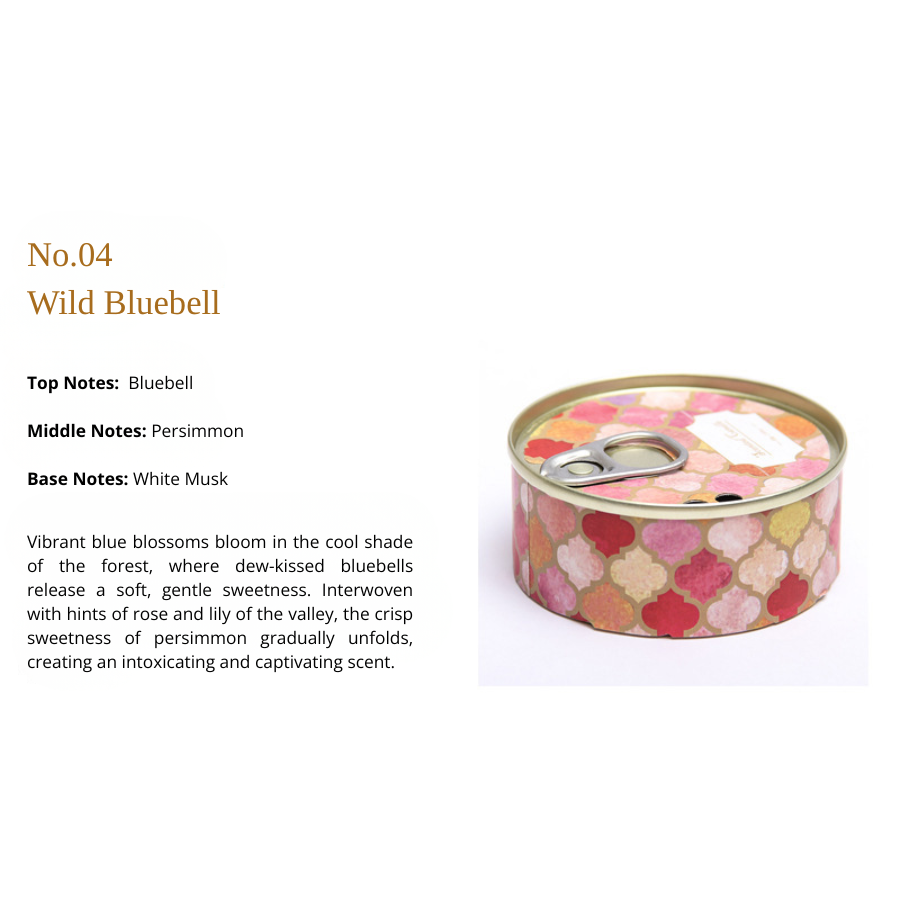 Vintage Canned Scented Candle, Handmade Soy Wax Candle with Light and Elegant Aroma, Clean and Low-Smoke Decorative Candle for Home Décor and Gift Giving
