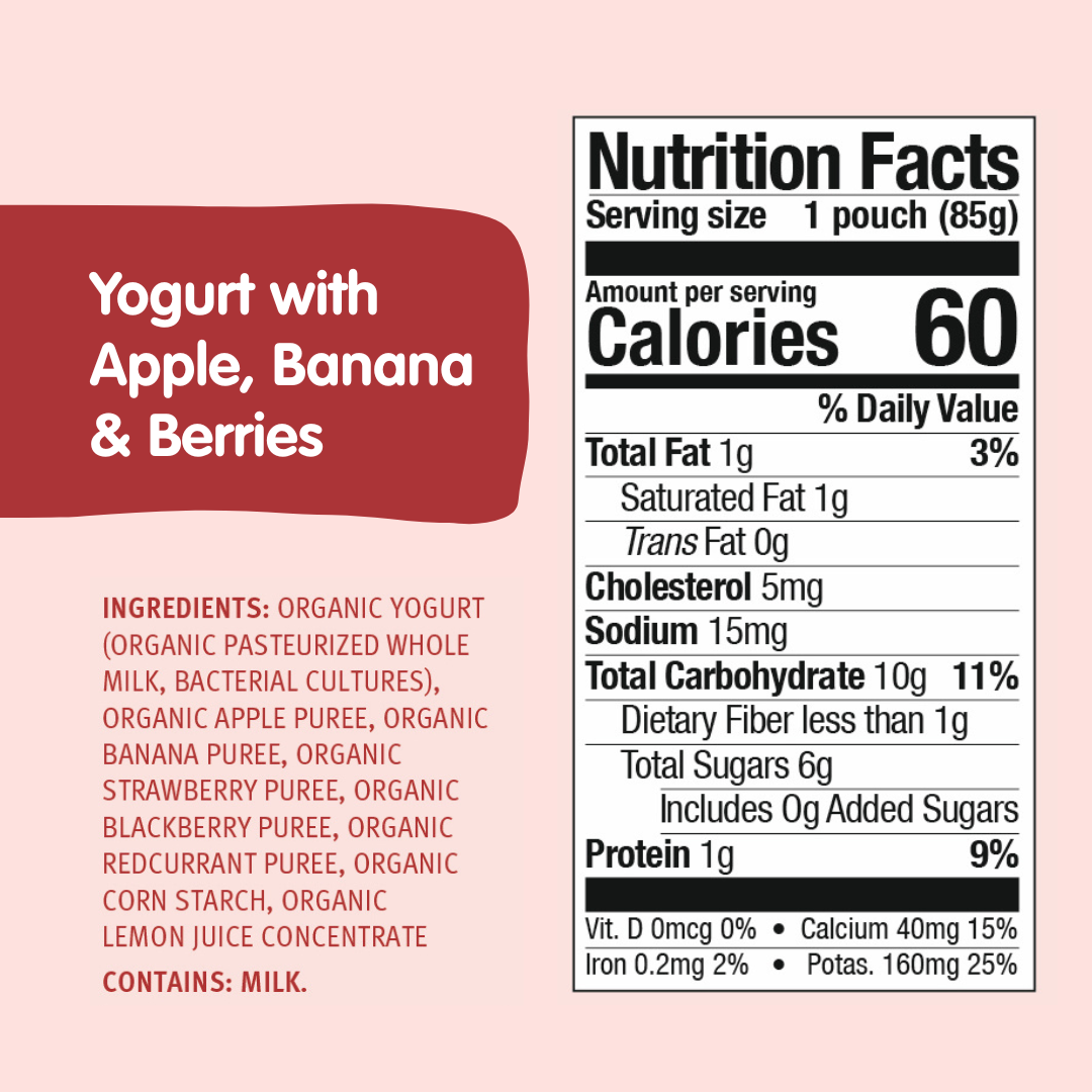 Holle Yogurt Pouches Variety Bundle