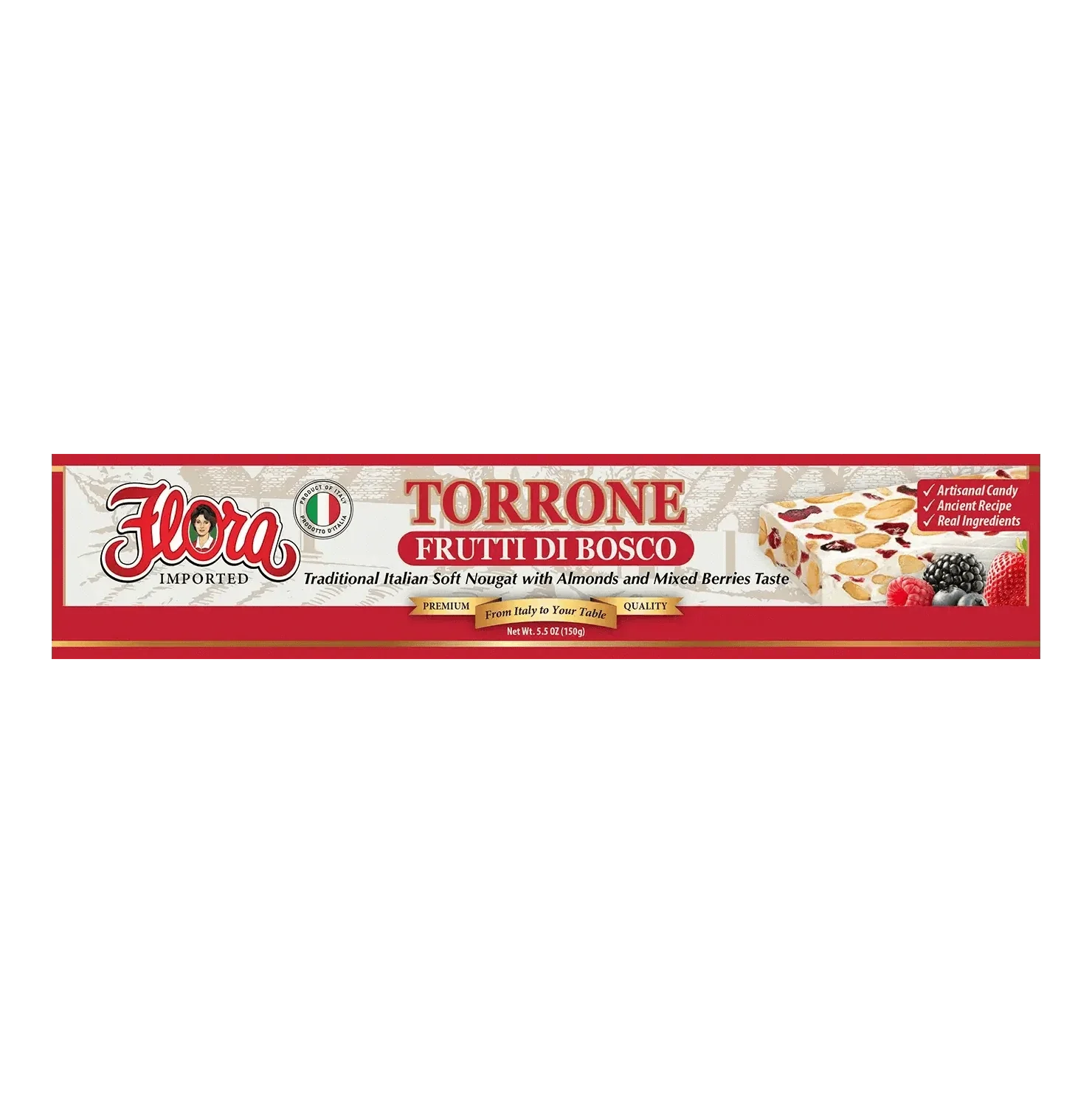 Torrone - Frutti di Bosco - 5.53 oz